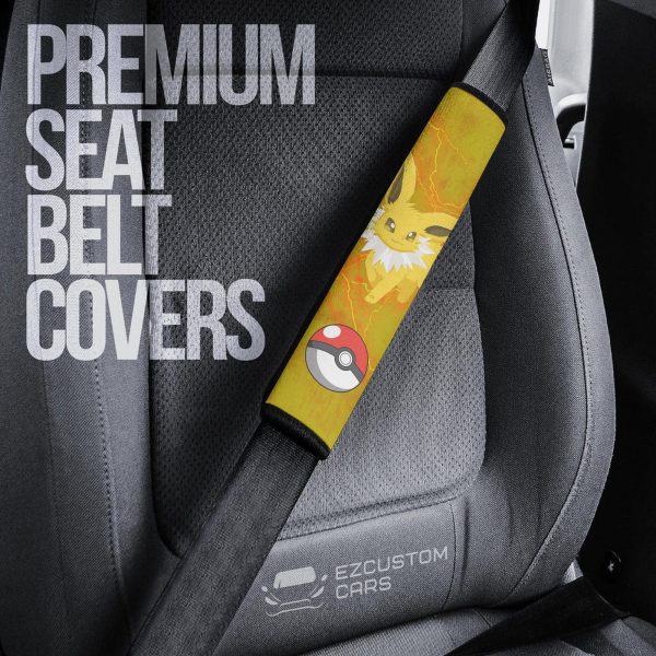 pokemon seat belt covers jolteon electrifying 63b5k