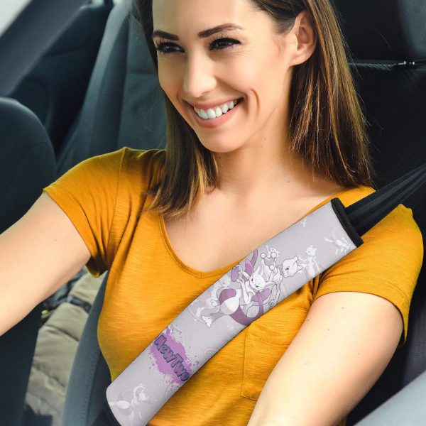 Pokemon Seat Belt Covers Mewtwo