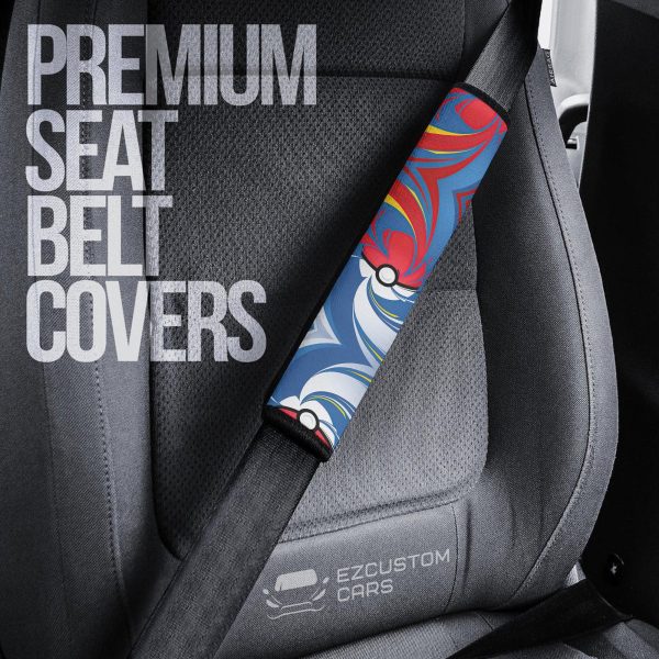 pokemon seat belt covers monster ball pokemon g02nc