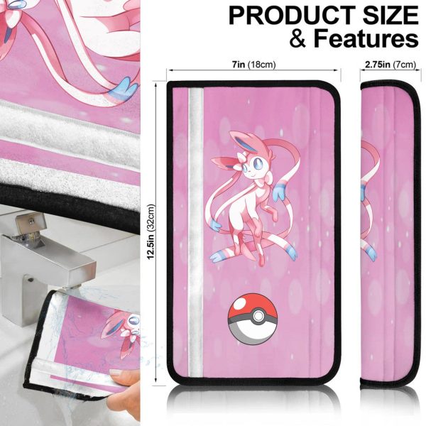 pokemon seat belt covers sylveon your valentine l31xt