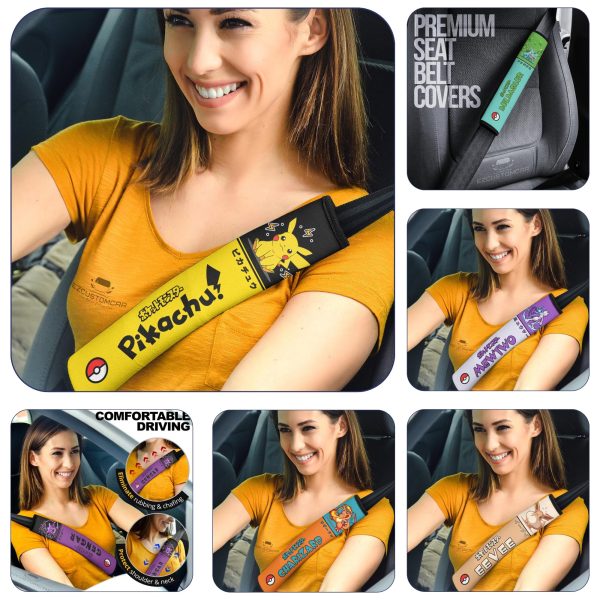 Pokemon Seat Belt Covers: The Ultimate Accessory for Your Car