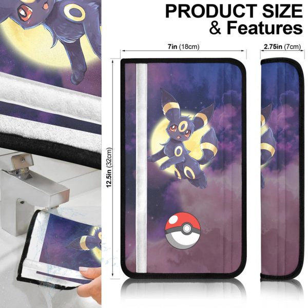pokemon seat belt covers umbreon light in the dark dkkae