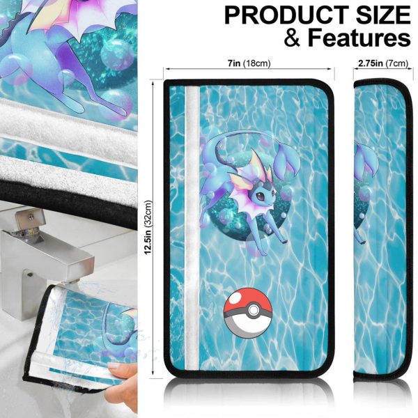 pokemon seat belt covers vaporeon deep love voo91