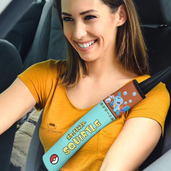 Squirtle Seat Belt cover – Custom Pokemon Gift Car Accessories