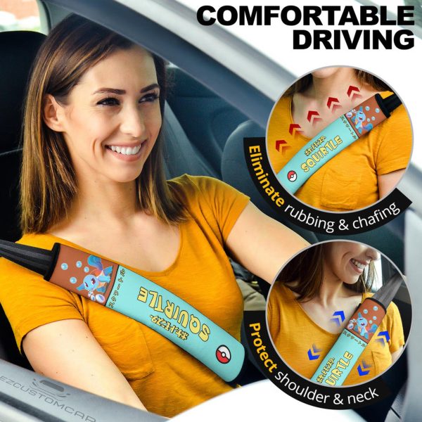pokemon squirtle seat belt covers the ultimate accessory for your car yk84x