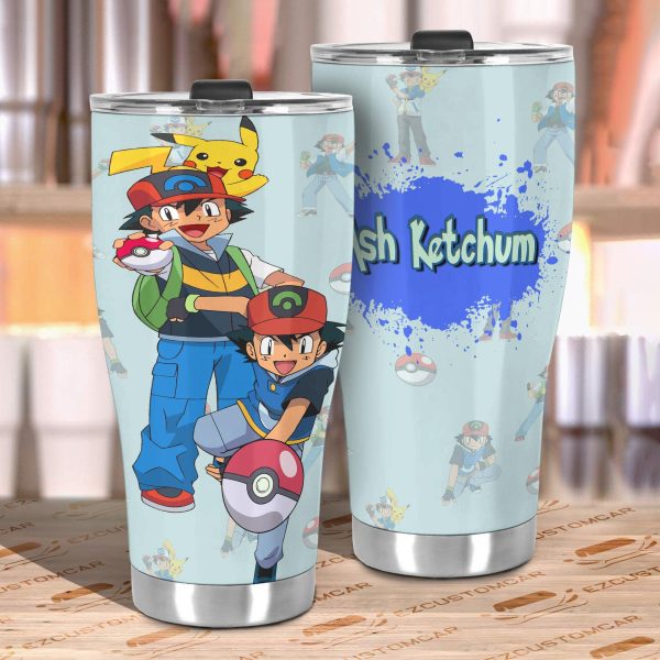 pokemon tumbler cup ash ketchum ku4nf