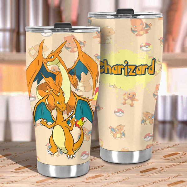 pokemon tumbler cup charizard b8wcf