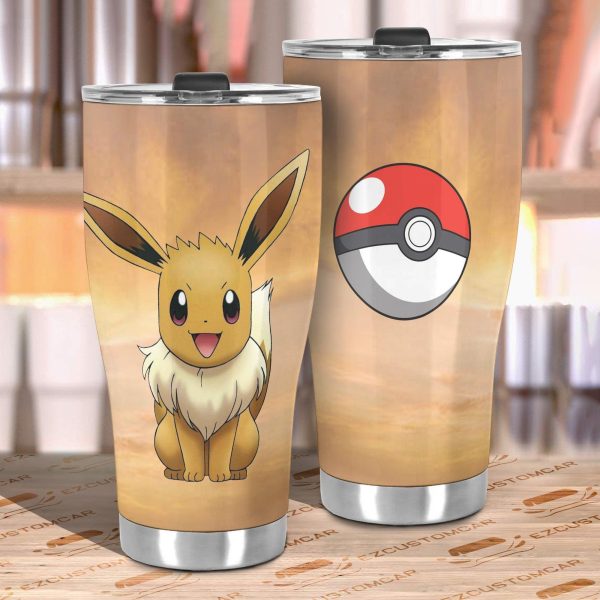 pokemon tumbler cup eevee amazing t2kk8