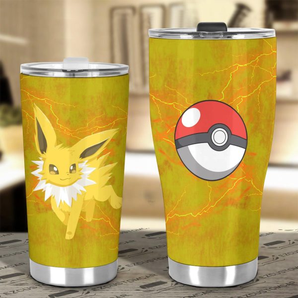 pokemon tumbler cup jolteon electrifying 8pf1n