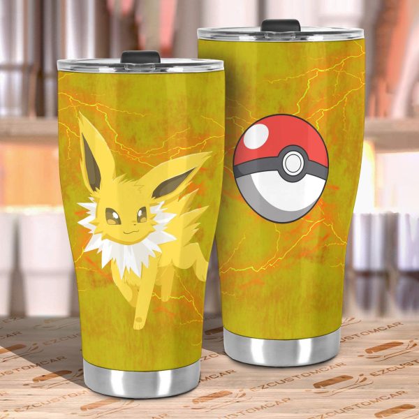 pokemon tumbler cup jolteon electrifying oau5n