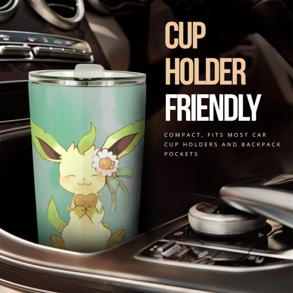 pokemon tumbler cup leafeon bloom htmnu