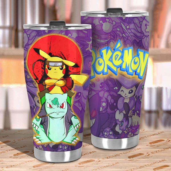 pokemon tumbler cup pikachu mix naruto 8qx3m