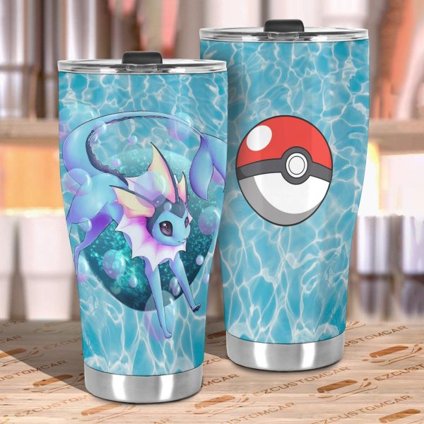 pokemon tumbler cup vaporeon deep love fv0iu