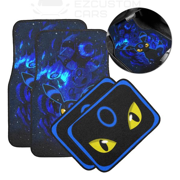 pokemon umbreon car floor mats custom anime car accessories f8bzu