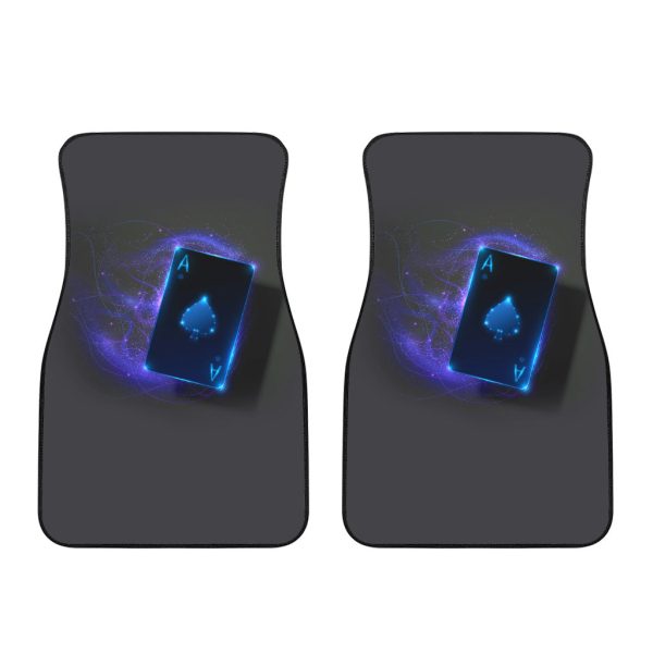 poker car accessories custom blue poker car floor mats kic3y