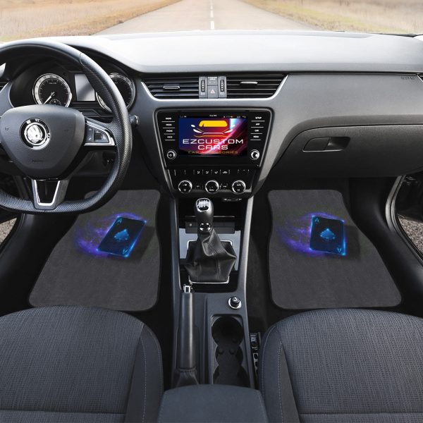poker car accessories custom blue poker car floor mats xg9kh