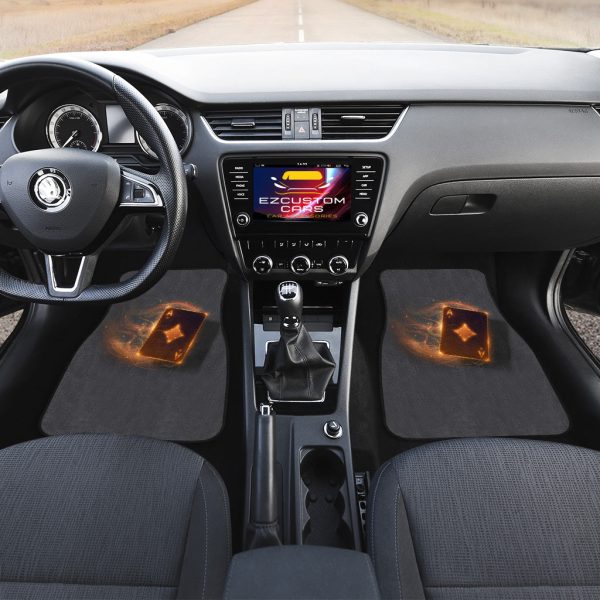poker car accessories custom diamonds poker car floor mats 5xhb2
