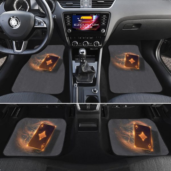 poker car accessories custom diamonds poker car floor mats lhezo