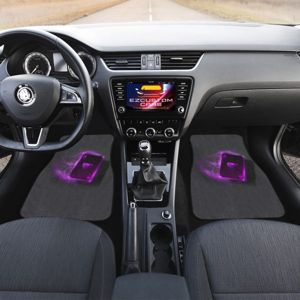 poker car accessories custom purple poker car floor mats 5tc1k