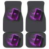 Poker Car Accessories Custom Purple Poker Car Floor Mats