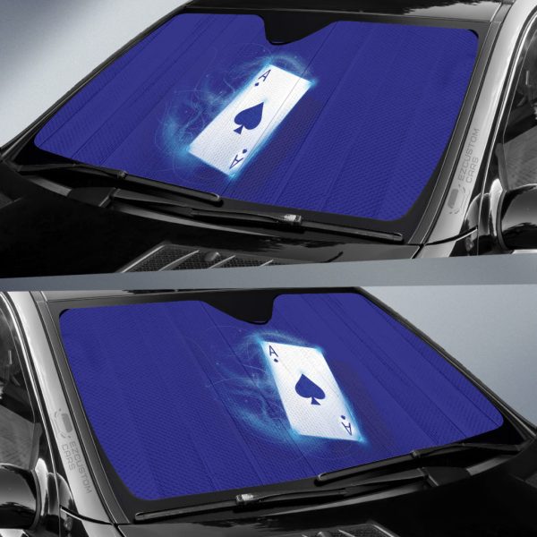 poker car windshield sun shade gremq