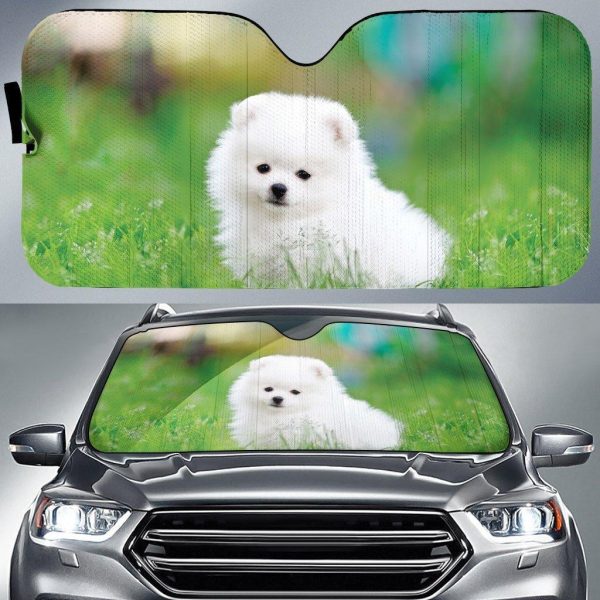 Pomeranian Cute Car Sun Shade