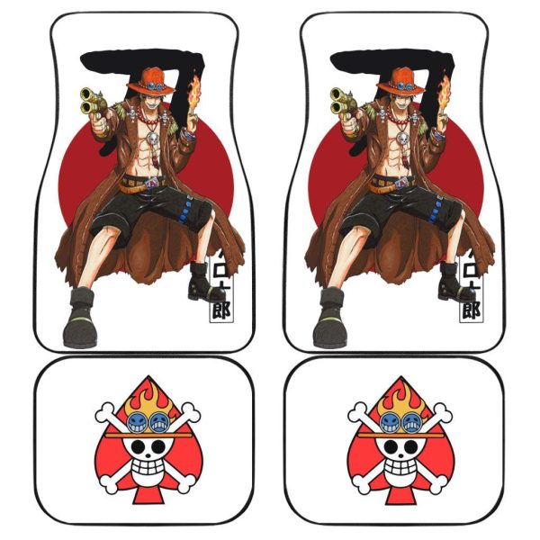 Portgas.d.ace One Piece Anime Decor For Cars Car Accessories