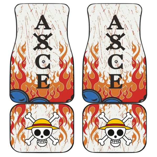 Portgas.d.ace One Piece Anime Decor For Cars Car Accessories