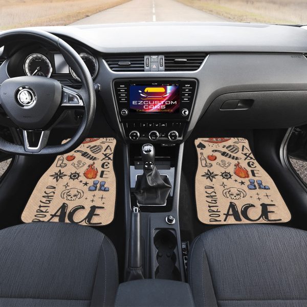 portgasdace one piece anime decor for cars car accessories tbgvb