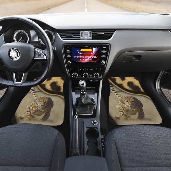 predatory cheetah car floor mats custom cheetah car accessories 7aw9t