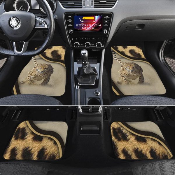 predatory cheetah car floor mats custom cheetah car accessories iyk7g