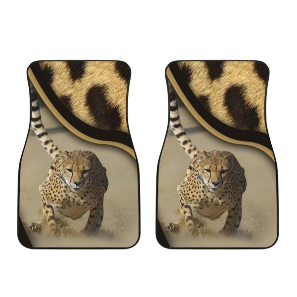 predatory cheetah car floor mats custom cheetah car accessories rwo2s
