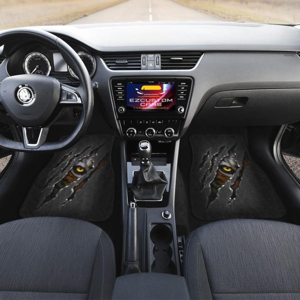 predatory tiger car floor mats custom tiger car accessories vvimq