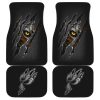 Predatory Tiger Car Floor Mats Custom Tiger Car Accessories