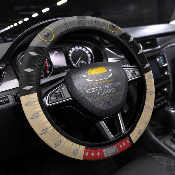 Present Mic My Hero Academia Anime Steering Wheel Cover Custom Anime Car Accessories