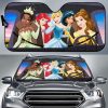 Princess Car Auto Sun Shade Funny Sun Protection