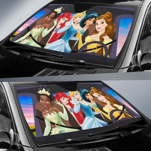 princess car auto sun shade funny sun protection ddpds