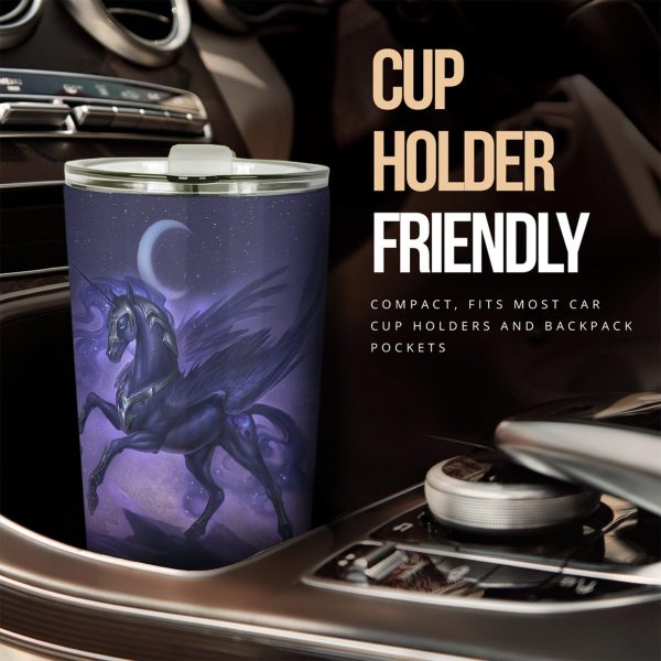 Purple Unicorn Car Tumbler Cup Custom Unicorn Car Accessories