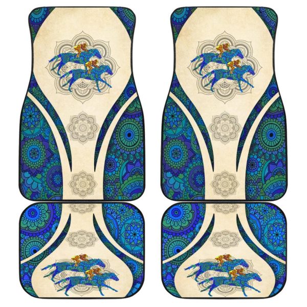 Racing Horse Car Floor Mats Custom Horse Car Accessories