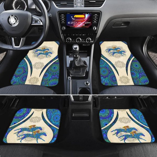 racing horse car floor mats custom horse car accessories nlyiz