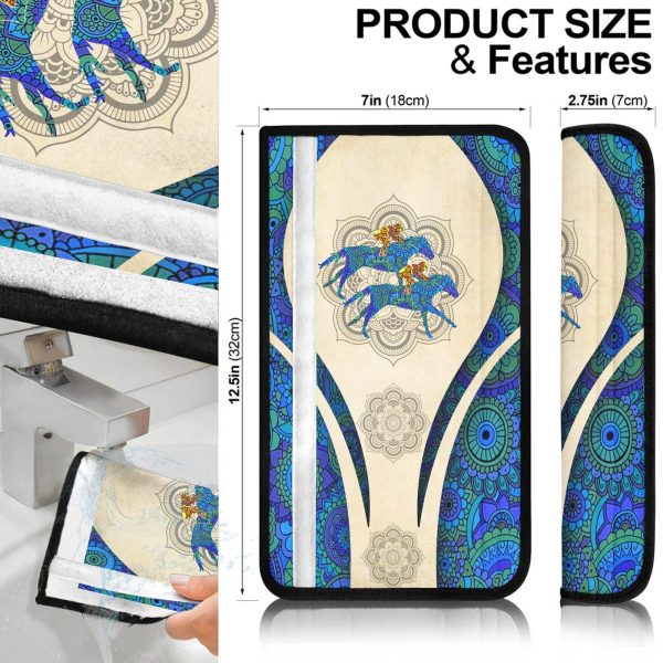 racing horse seat belt covers custom horse car accessories rxtgg