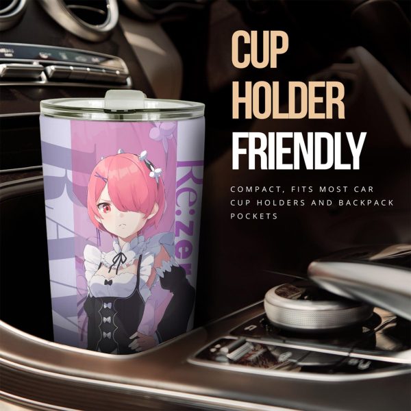 ram car tumbler cup custom anime rezero car accessories h68xl