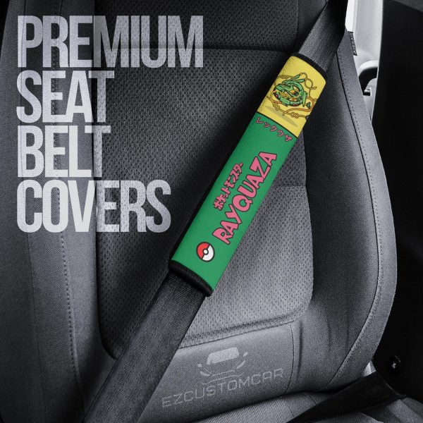 rayquaza seat belt cover custom pokemon gift car accessories wvknr