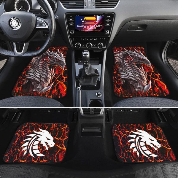 red dragon car floor mats custom dragon car accessories argn0