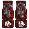 Red Dragon Car Floor Mats Custom Dragon Car Accessories