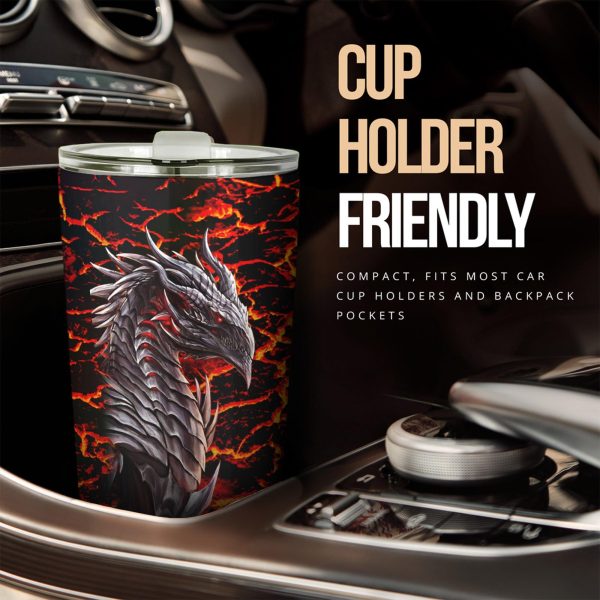 red dragon car tumbler cup custom dragon car accessories 3ezhj