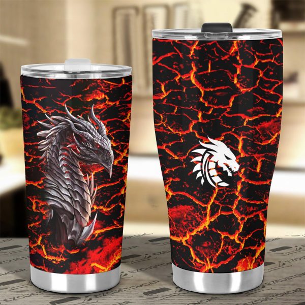 red dragon car tumbler cup custom dragon car accessories u163q