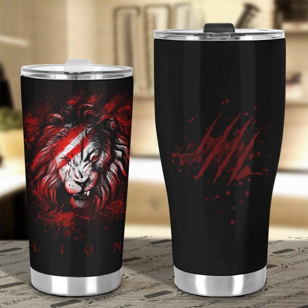 red lion car tumbler cup custom lion car accessories ygqak