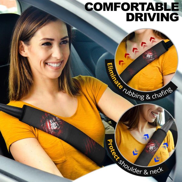 red lion seat belt covers custom lion car accessories jav1k