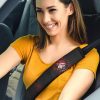 Red Lion Seat Belt Covers Custom Lion Car Accessories